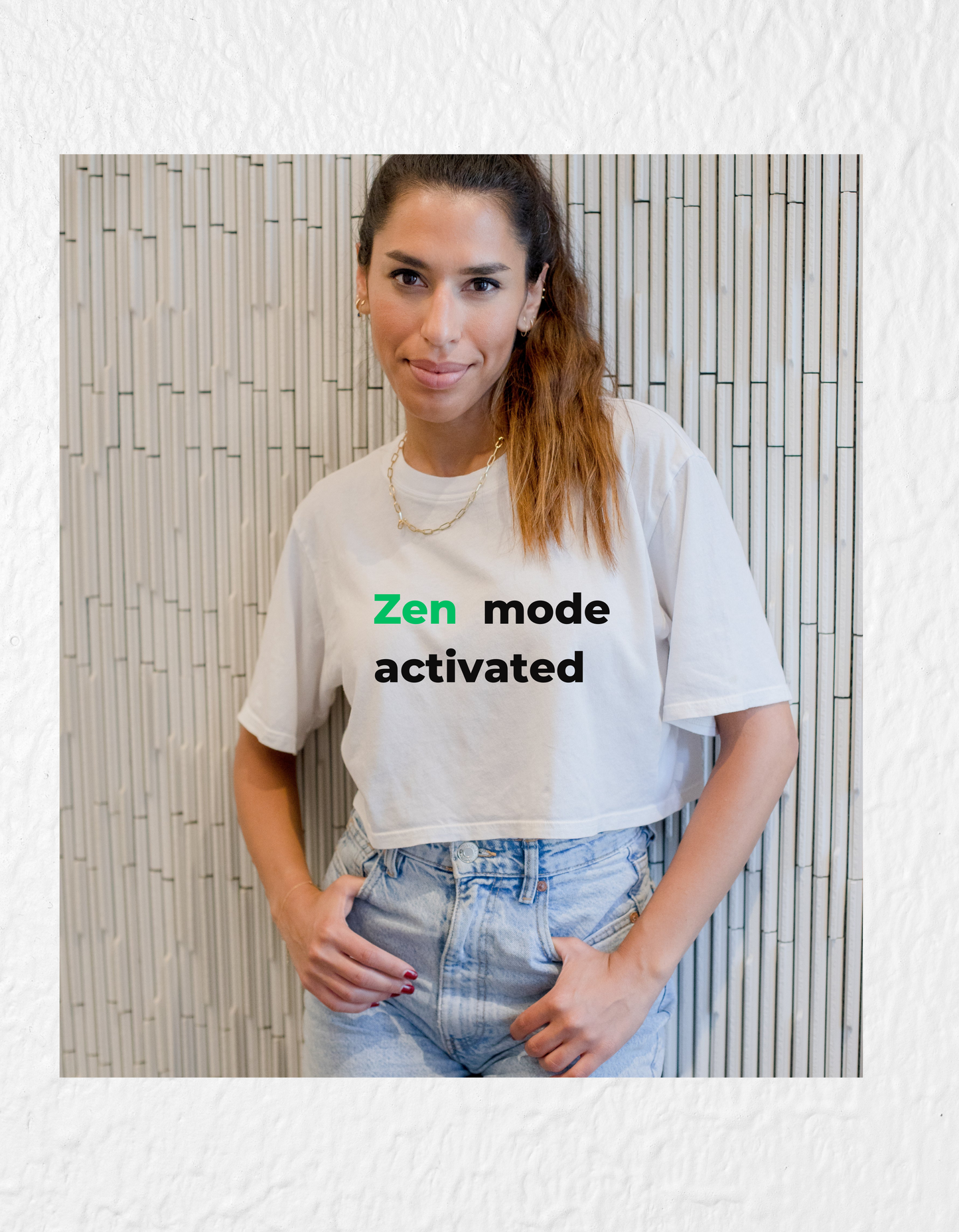 Unisex zen inspired apparel